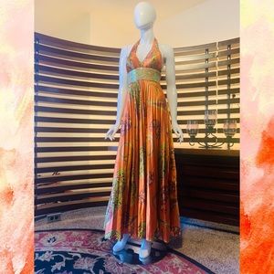 Faviana orange size 4 Prom Dress